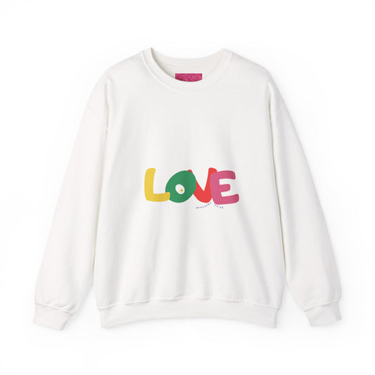 Love Graphic Crewneck Sweatshirt - Cozy Unisex Sweatshirt for All Occasions