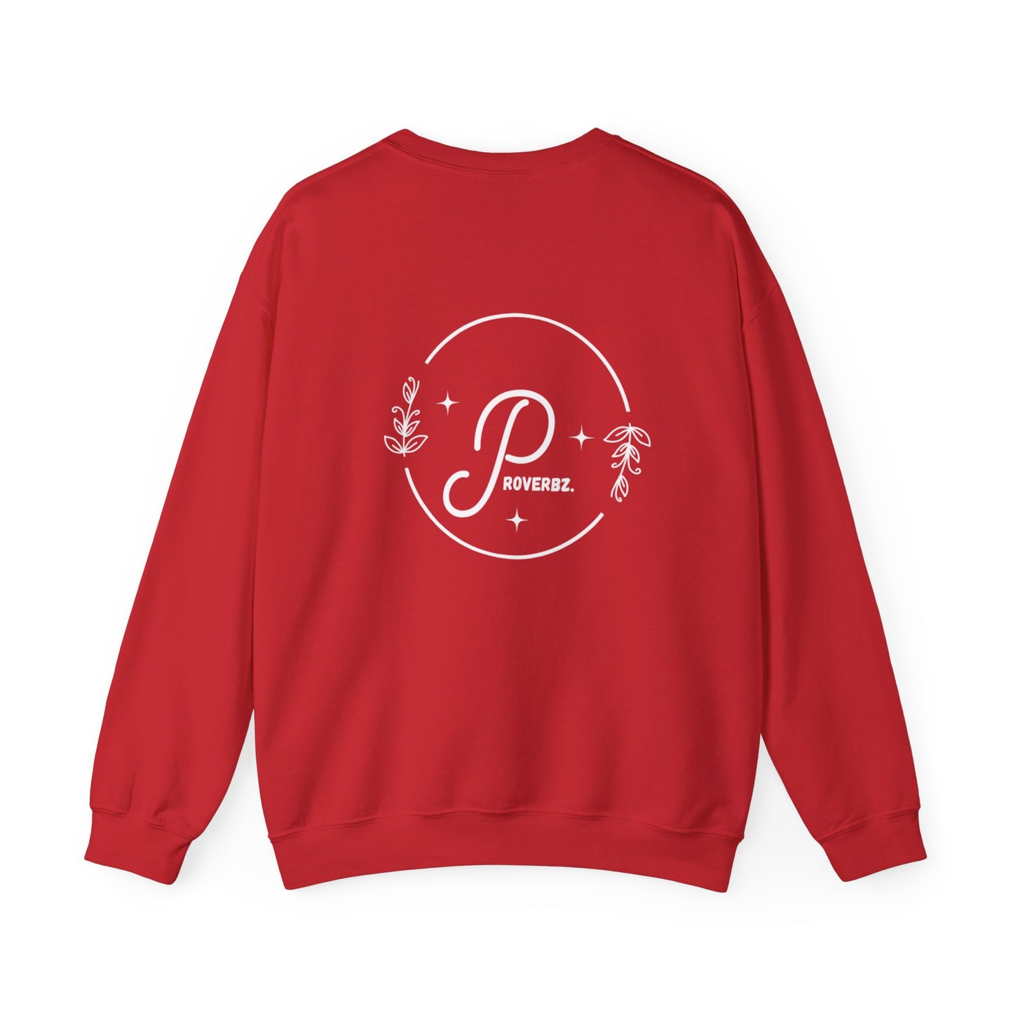 Proverbz Unisex Heavy Blend Crewneck Sweatshirt | Cozy Inspirational Apparel, Gift for Friends, Trendy Casual Wear, Fall Fashion